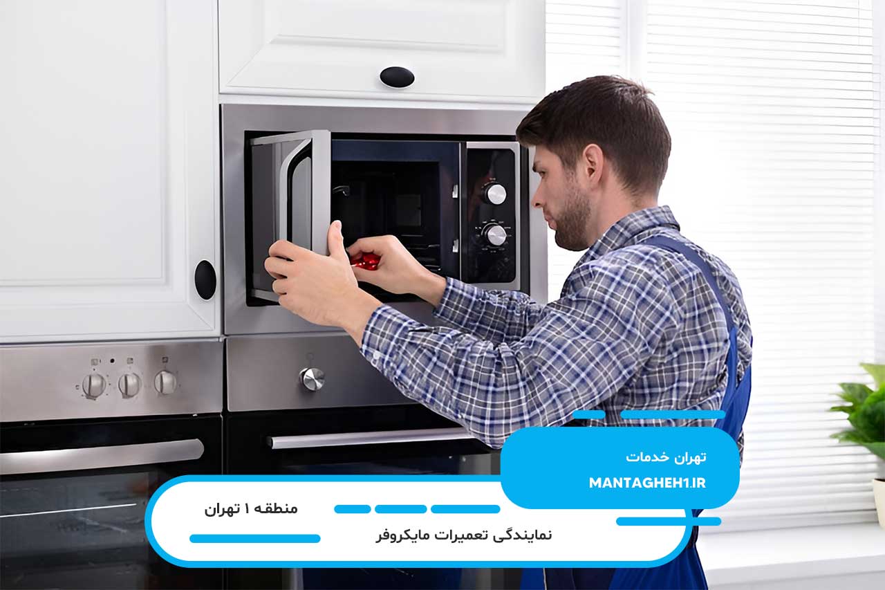 تعمیرگاه مایکروفر در منطقه 1 تهران | فعال در 365 روز سال