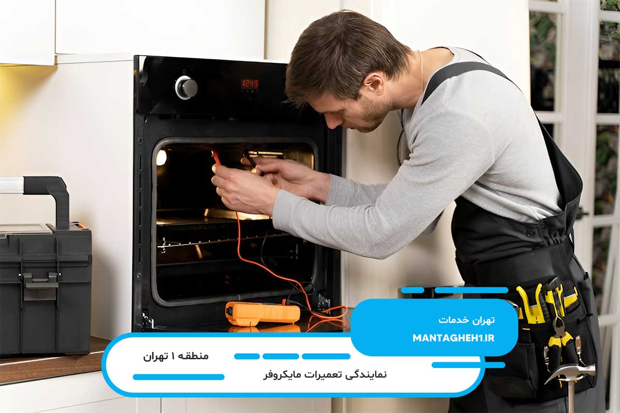 اعزام تعمیرکار مایکروفر در منطقه 1 تهران به محل مشتری 7 روز هفته